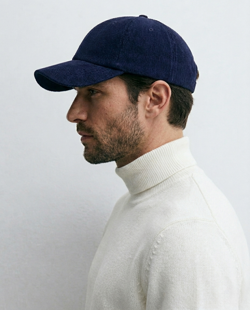 Midnight Cord Cap